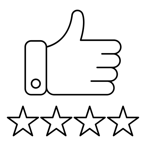 Average rating across platforms
